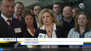 Izabela Libera w Faktach TVN